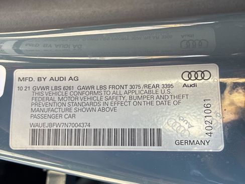 Used 2022 Audi e-tron GT Prestige w/ Prestige Package image 13