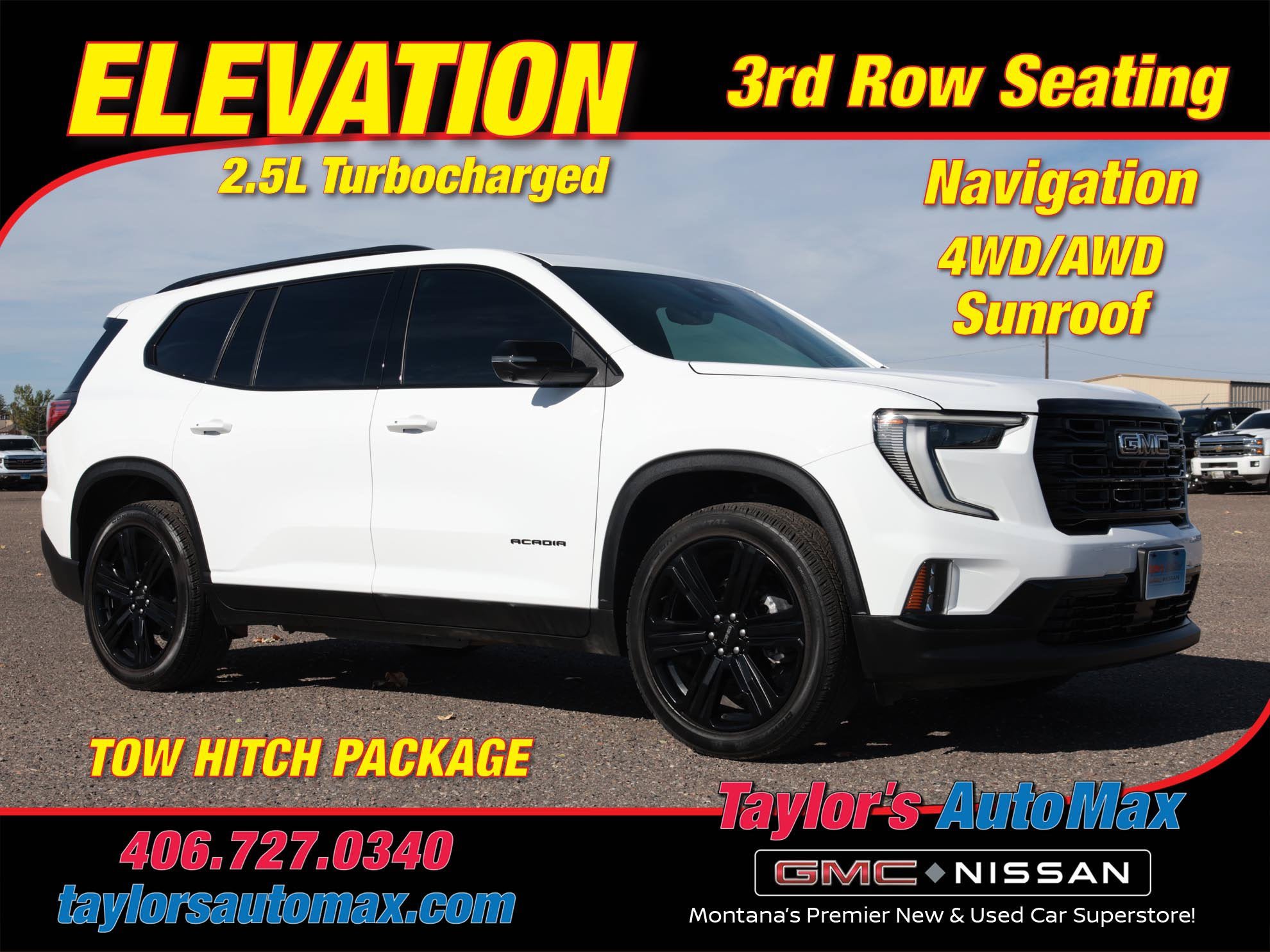 Used 2026 GMC Acadia Elevation w/ Black Edition AWD/4WD image 1