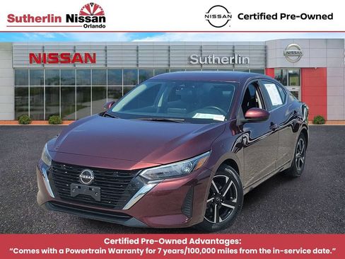 Certified 2024 Nissan Sentra SV FWD image 1