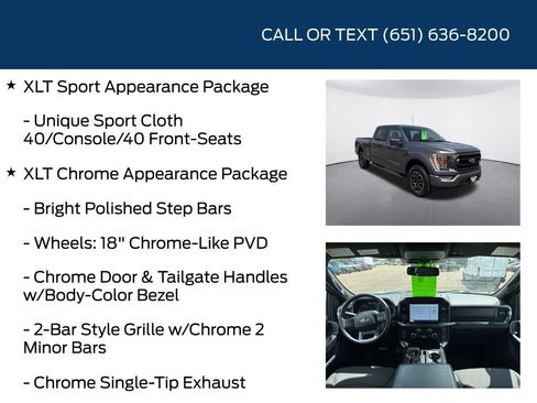 Used 2022 Ford F150 XLT w/ Equipment Group 302A High AWD/4WD image 25