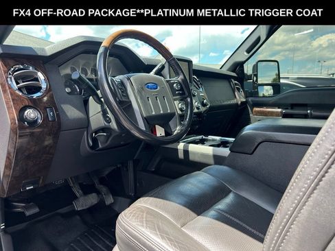 Used 2013 Ford F350 Platinum w/ FX4 Off Road Pkg AWD/4WD image 37