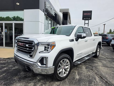 Used 2019 GMC Sierra 1500 SLT w/ Driver Alert Package I AWD/4WD image 1