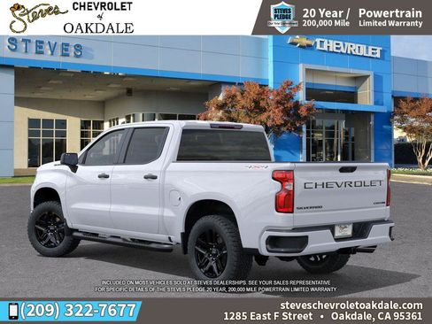 New 2026 Chevrolet Silverado 1500 Custom w/ Turbomax Blackout Package image 3