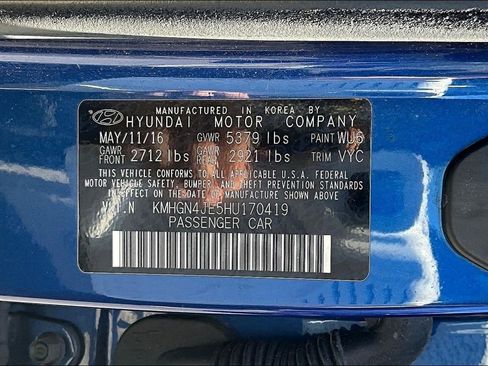 Used 2017 Genesis G80 3.8 w/ Option Group 03 RWD image 18