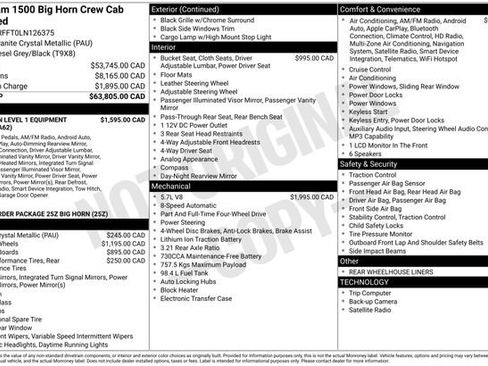 Used 2020 RAM 1500 Big Horn AWD/4WD image 24