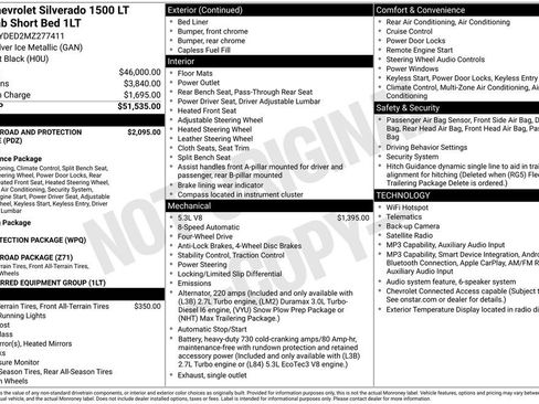 Used 2021 Chevrolet Silverado 1500 LT AWD/4WD image 48