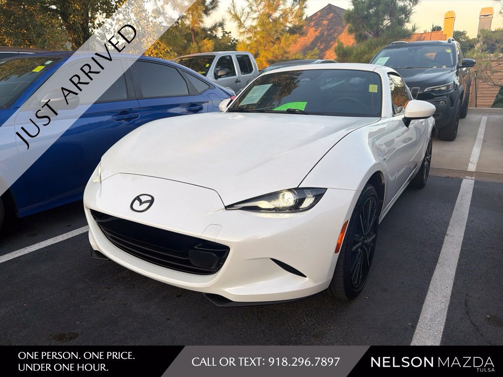 Used 2024 MAZDA MX-5 Miata RF Grand Touring w/ Weather Package RWD image 1