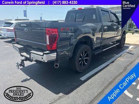 Used 2021 Ford F250 Lariat w/ Chrome Package AWD/4WD image 7