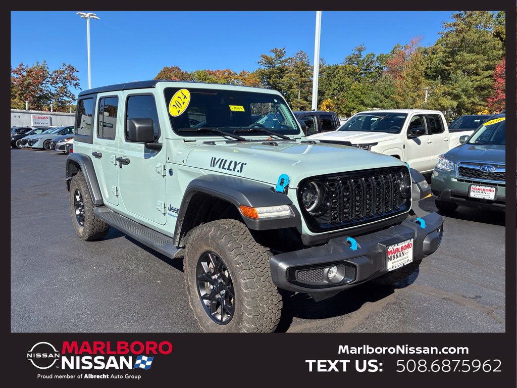 Used 2024 Jeep Wrangler Unlimited AWD/4WD image 1