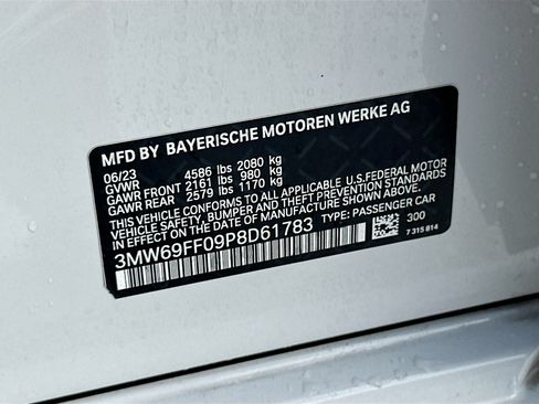 Certified 2023 BMW 330i Sedan RWD image 34