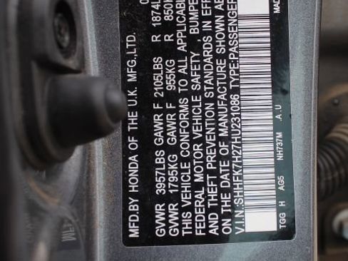 Used 2017 Honda Civic LX image 23