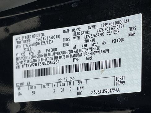 Used 2022 Ford F250 Lariat AWD/4WD image 30