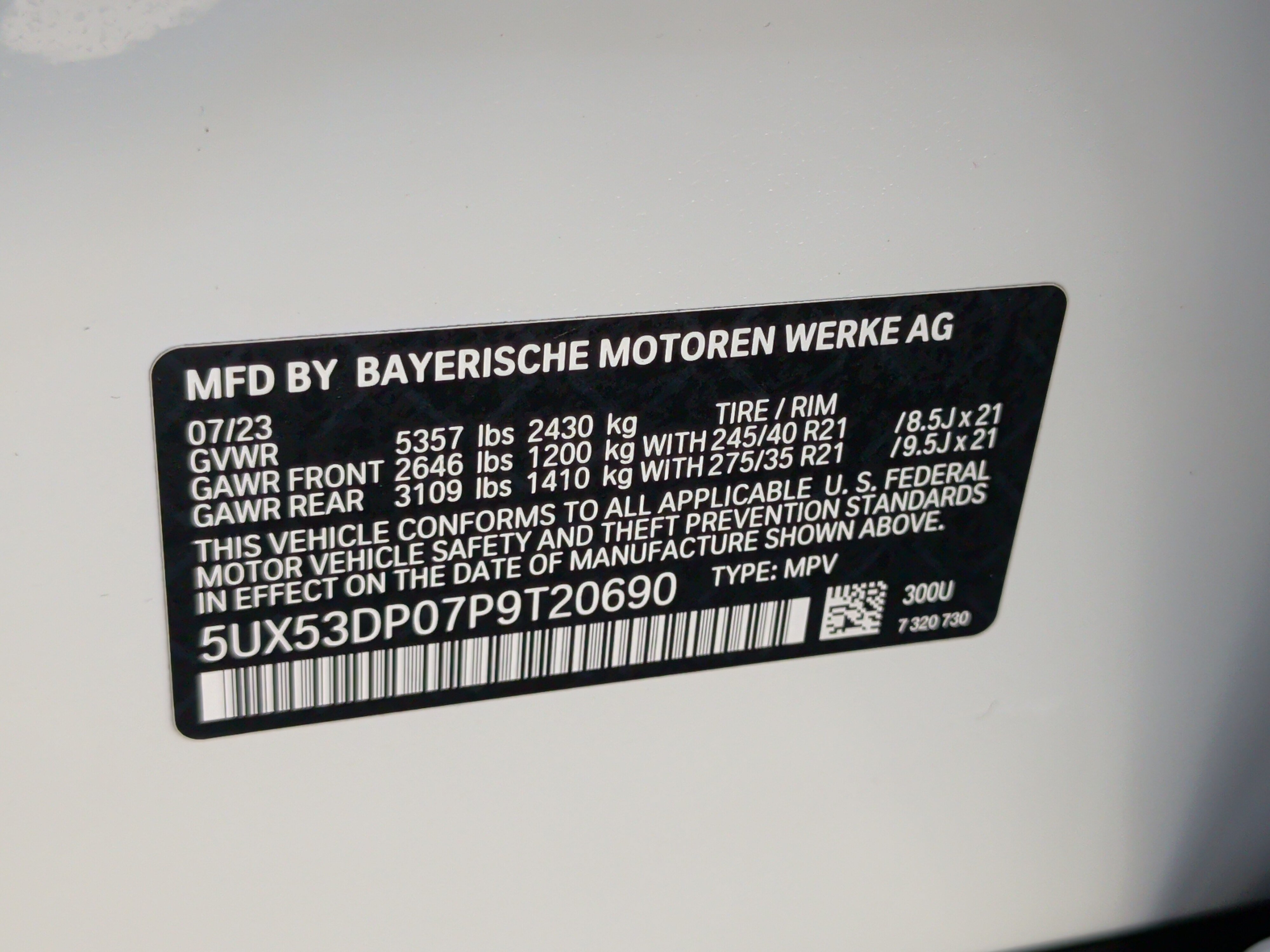 Certified 2023 BMW X3 xDrive30i w/ Premium Package AWD/4WD image 39