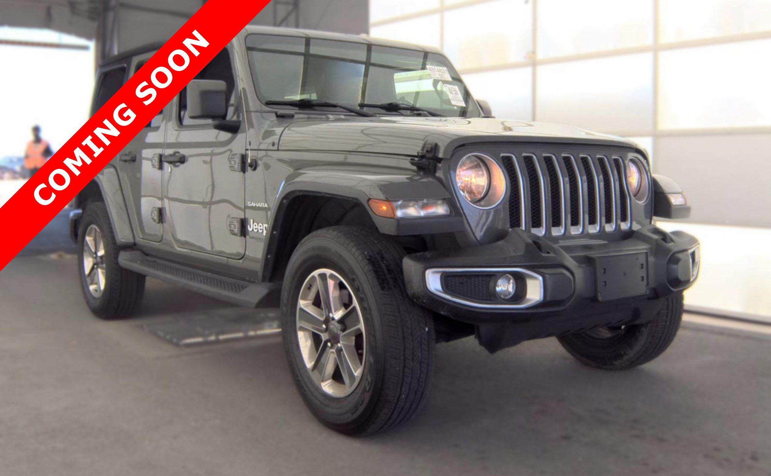 Used 2021 Jeep Wrangler Unlimited Sahara AWD/4WD image 3
