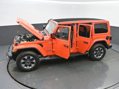 Used 2023 Jeep Wrangler Sahara w/ LED Lighting Group image 61