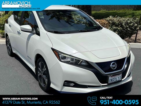 Used 2019 Nissan Leaf SV Plus w/ SV Plus Technology Package FWD image 1
