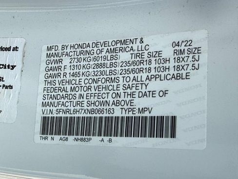 Used 2022 Honda Odyssey EX-L image 30