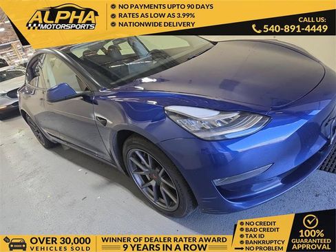 Used 2020 Tesla Model 3 Long Range AWD/4WD image 1