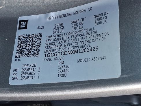 Used 2021 Chevrolet Colorado LT w/ LT Convenience Package image 27