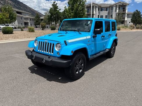 Used 2017 Jeep Wrangler Unlimited Sahara w/ Quick Order Package 24E Chief AWD/4WD image 7