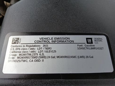 Certified 2021 Chevrolet Tahoe High Country w/ Premium Package RWD image 35