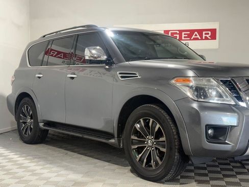 Used 2017 Nissan Armada Platinum w/ Captain Seat Package AWD/4WD image 2