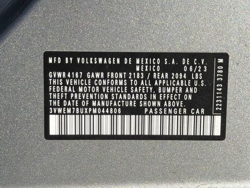 Certified 2023 Volkswagen Jetta SE FWD image 23