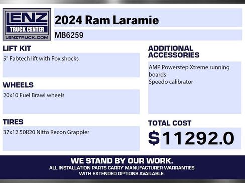 Used 2024 RAM 2500 Laramie AWD/4WD image 2