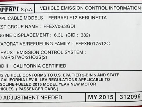 Used 2015 Ferrari F12 Berlinetta image 45