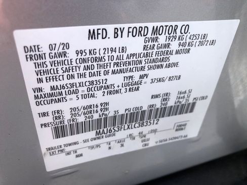 Used 2020 Ford EcoSport S AWD/4WD image 36