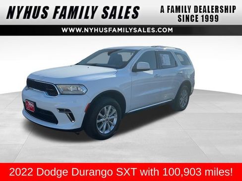 Used 2022 Dodge Durango SXT w/ Trailer Tow Group IV image 1
