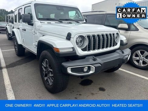 Used 2024 Jeep Wrangler Unlimited Sahara AWD/4WD image 1