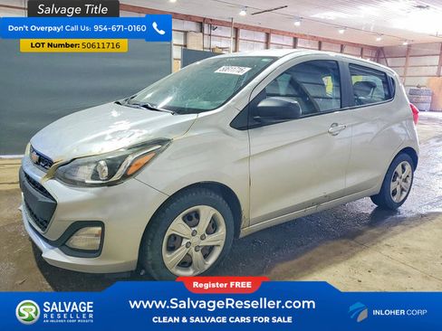 Used 2022 Chevrolet Spark LS FWD image 1