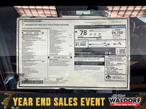 New 2024 Dodge Charger Scat Pack w/ Plus Group image 14