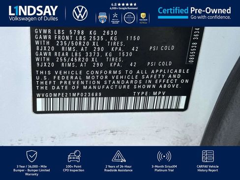 Used 2021 Volkswagen ID.4 1st Edition image 26