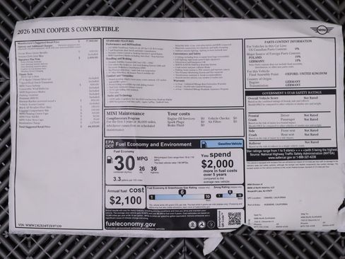 New 2026 MINI Cooper S image 17