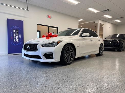 Used 2016 INFINITI Q50 Red Sport 400 RWD image 14