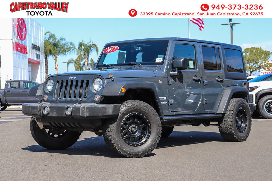 Used 2017 Jeep Wrangler Unlimited Sport w/ Quick Order Package 24S AWD/4WD image 1