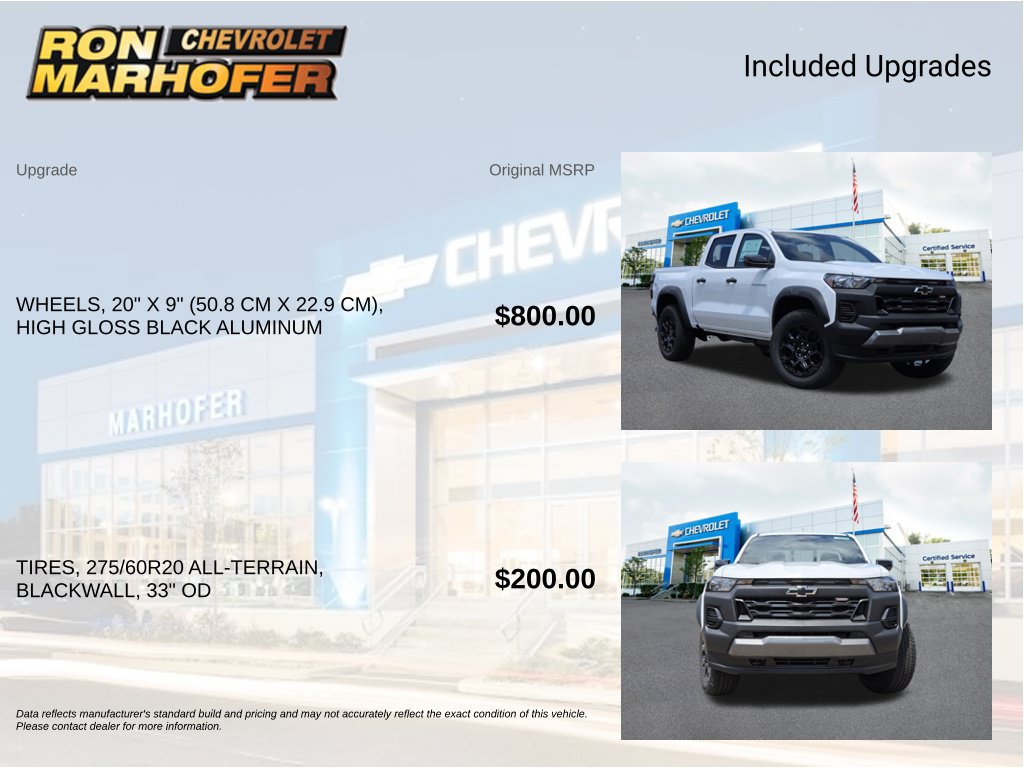 New 2026 Chevrolet Colorado Trail Boss AWD/4WD image 6