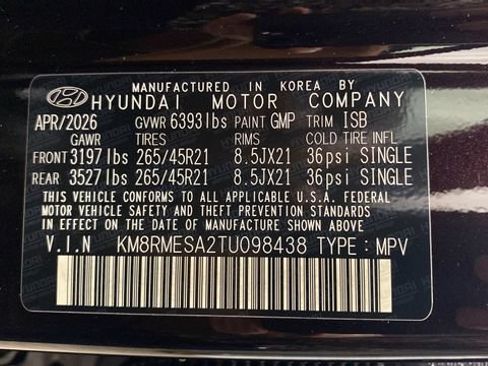 New 2026 Hyundai Palisade Calligraphy AWD/4WD image 30