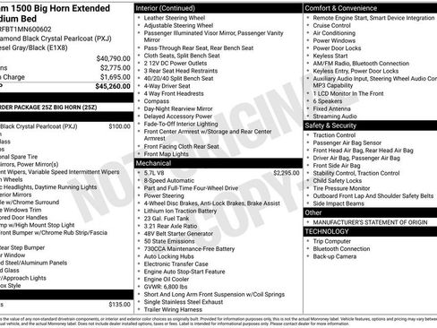 Used 2021 RAM 1500 Big Horn image 25