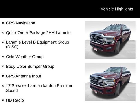 Used 2022 RAM 2500 Laramie AWD/4WD image 8