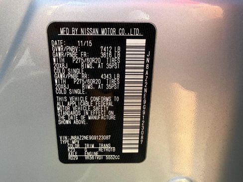 Used 2016 INFINITI QX80 4WD w/ Driver's Assistance Package image 34