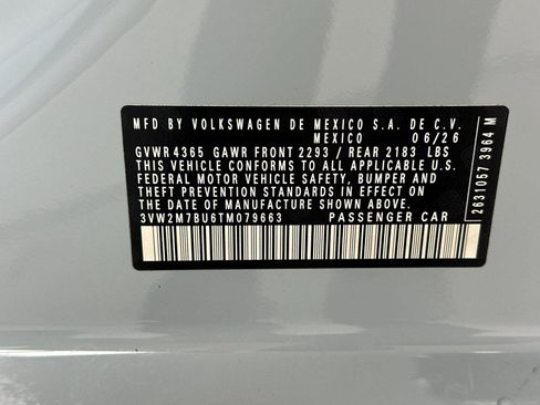 New 2026 Volkswagen Jetta GLI Autobahn FWD image 24