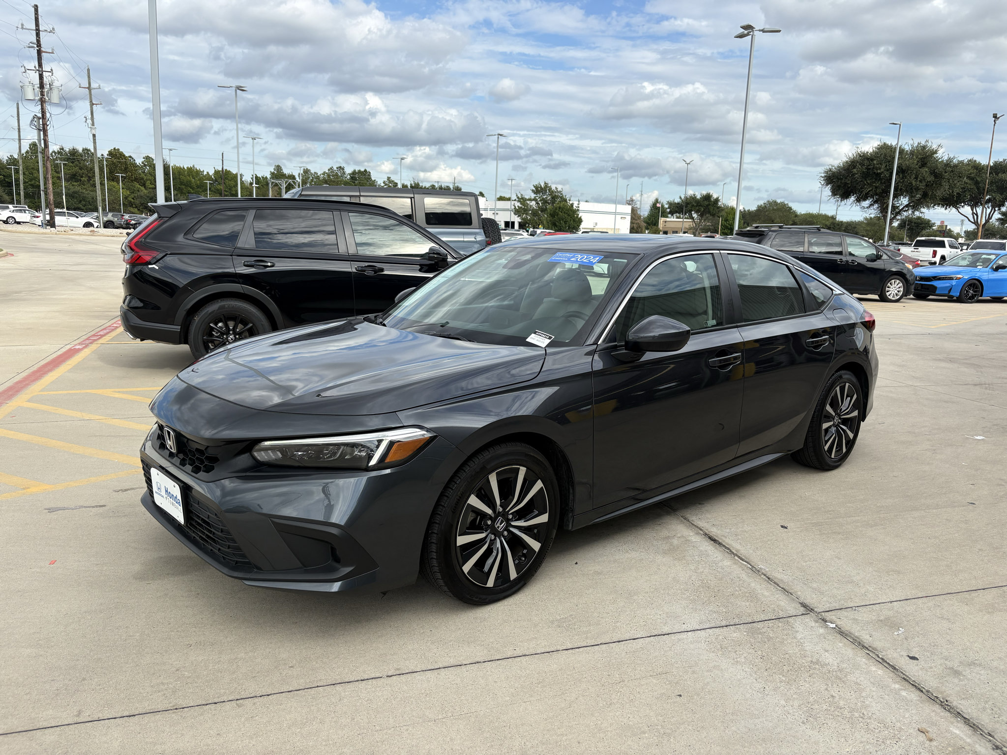 Certified 2024 Honda Civic EX-L image 4