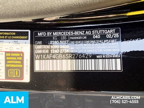 Used 2025 Mercedes-Benz C 300 Sedan image 20
