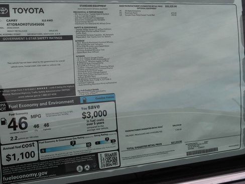 New 2026 Toyota Camry XLE image 14