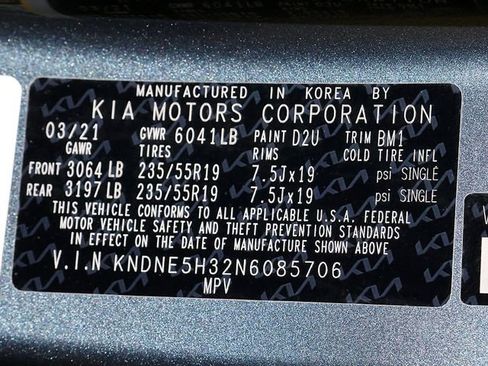 Used 2022 Kia Carnival SX FWD image 42