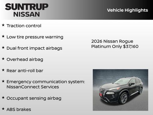 New 2026 Nissan Rogue Platinum w/ Platinum Premium Package image 23