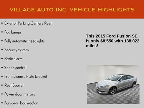 Used 2015 Ford Fusion SE image 28